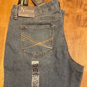 Natural Reflections Classic Straight Leg Jeans 14 Petite. New with tags.